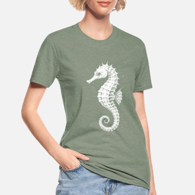 Hippocampe T-shirt polycoton Unisexe