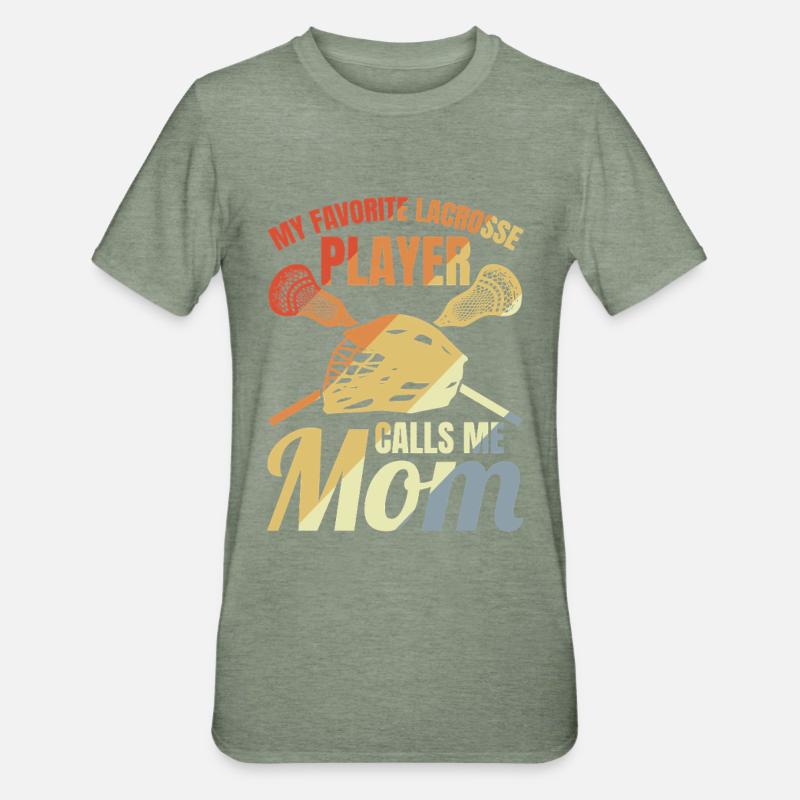 Mère de crosse - T-shirt polycoton Unisexe - vert kaki chiné