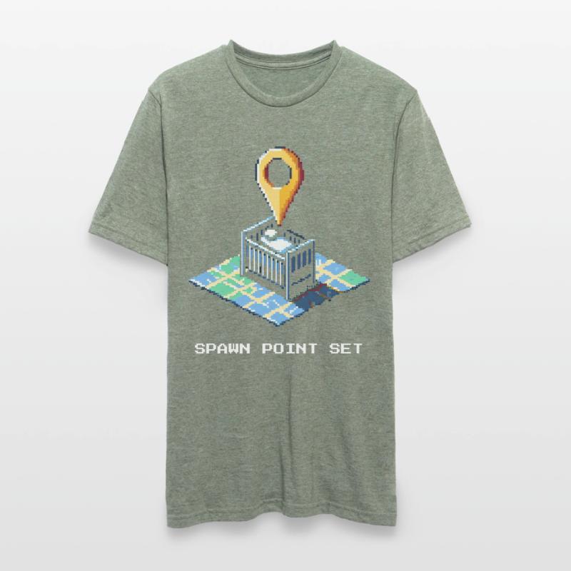 Ensemble de points d’apparition | Bébé est là T-shirt polycoton Unisexe