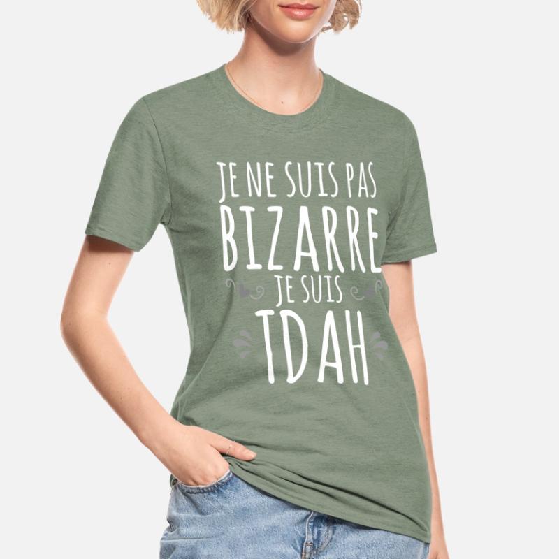 I am ADHD - Hyperactive Impulsive Hyperactivity Unisex Polycotton T-Shirt