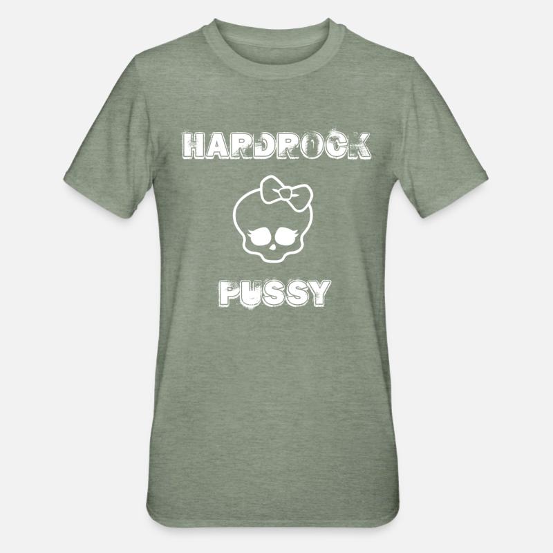 Handrock  - Unisex Polycotton T-Shirt - Militärgrün meliert