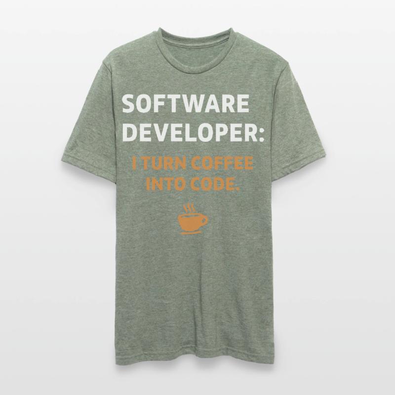 Software Developer - Coffee Edition Unisex Polycotton T-Shirt