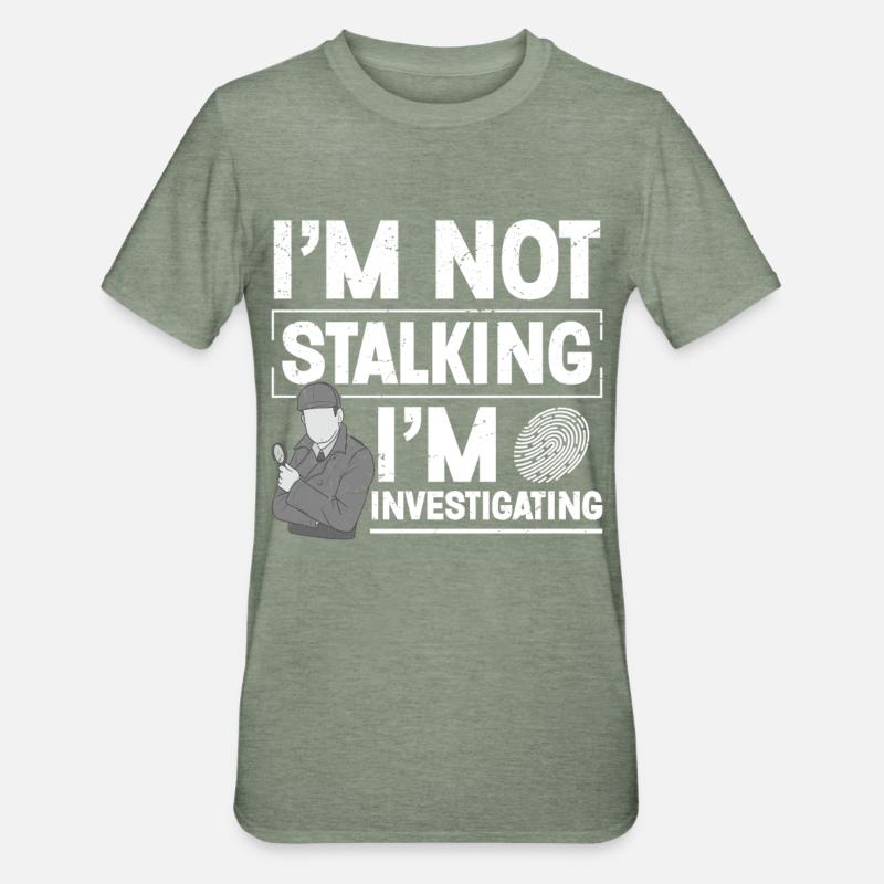 Observation Costume Badge Guard Private - Unisex Polycotton T-Shirt - heather military green