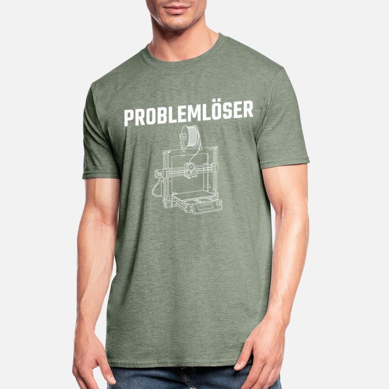 Problem Solver 3D Printer – Maker Statement Design Unisex Polycotton T-Shirt
