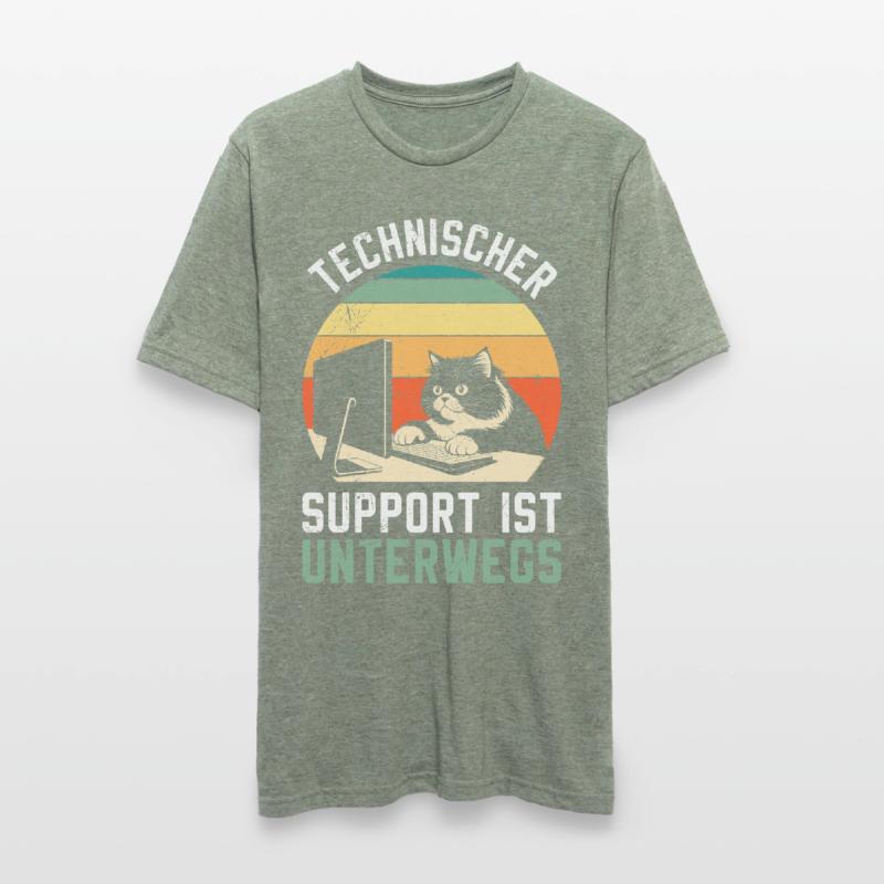 Le support technique informatique : c’est amusant en déplacement T-shirt polycoton Unisexe
