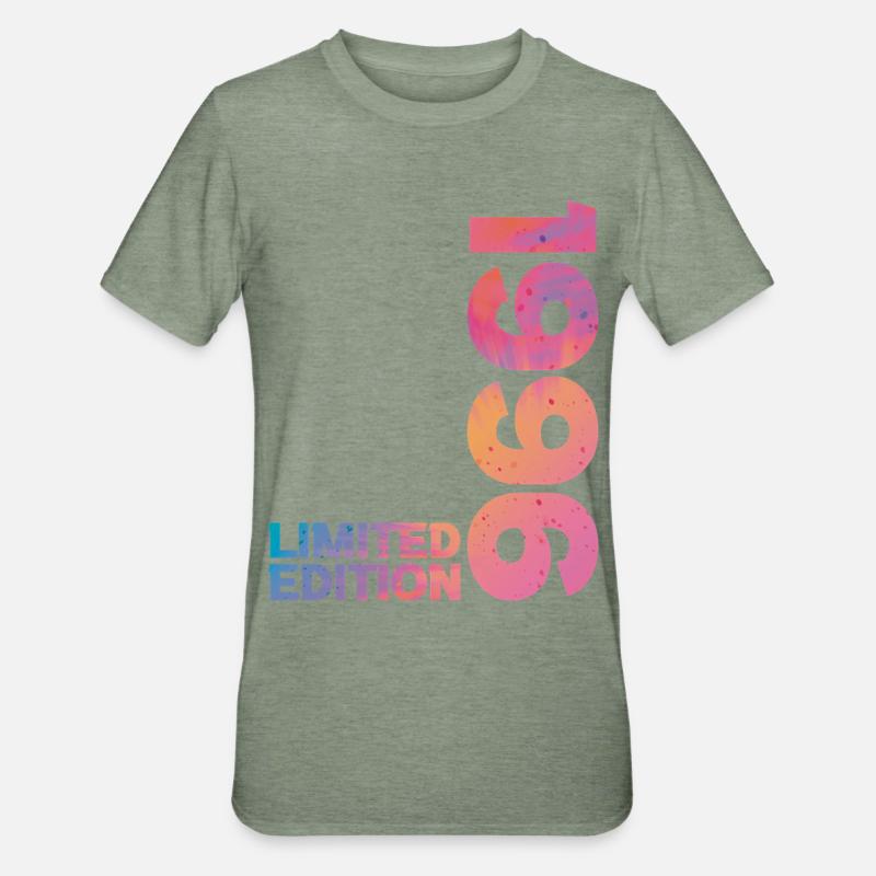 1996 30th Anniversary 30th Anniversary Gift - Unisex Polycotton T-Shirt - heather military green
