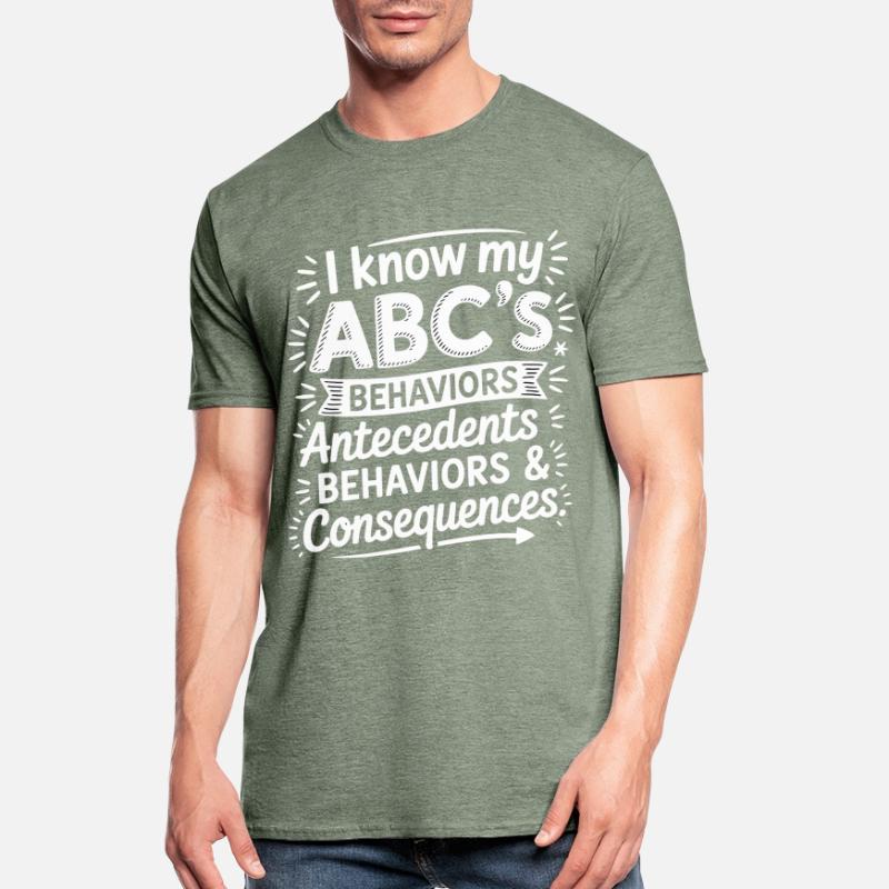 ABC behavior: causes, behavior, consequences Unisex Polycotton T-Shirt