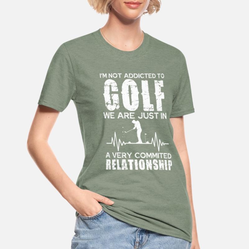 Relation golfeuse : passion engagée T-shirt polycoton Unisexe