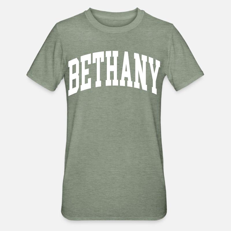 Bethany - T-shirt polycoton Unisexe - vert kaki chiné