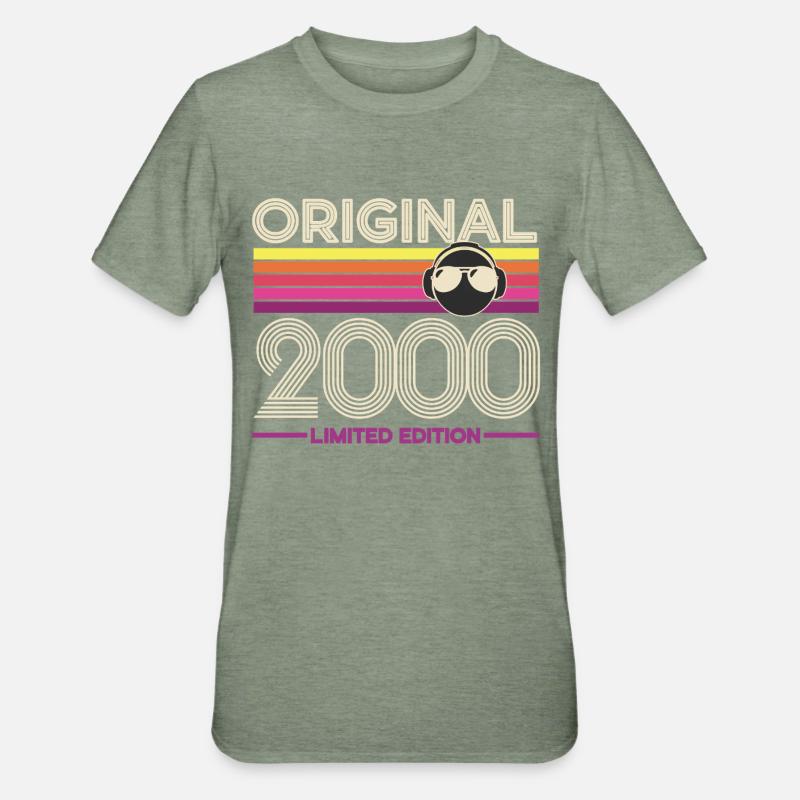 Original 2000 Édition Limitée - T-shirt polycoton Unisexe - vert kaki chiné