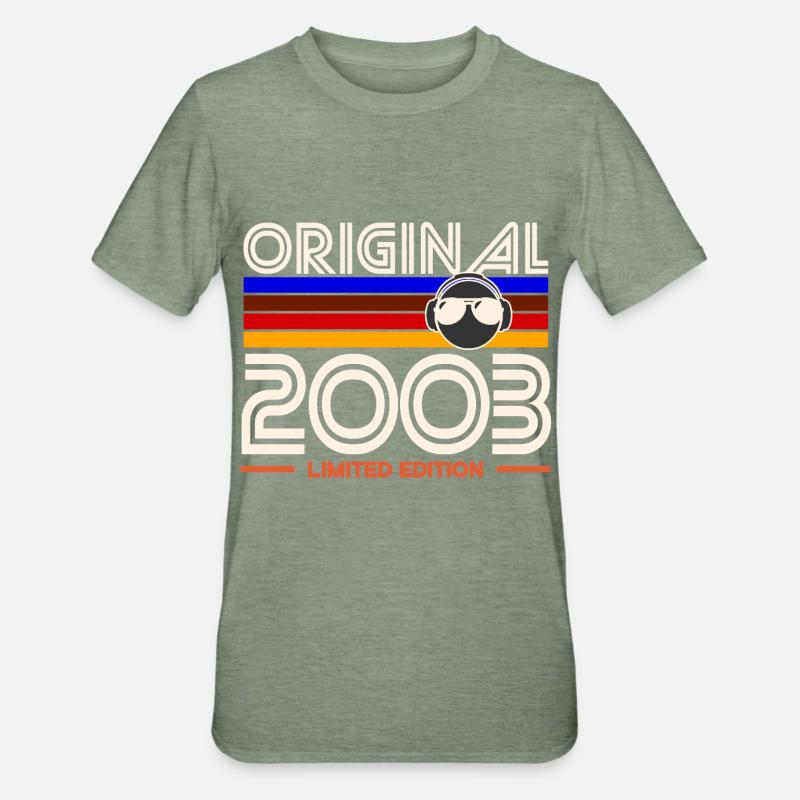 Original 2003 Edition Limitée - T-shirt polycoton Unisexe - vert kaki chiné