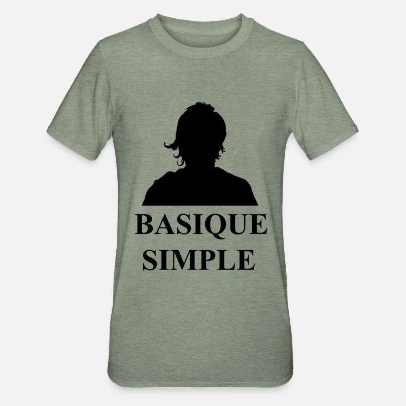 Orelsan - Basic - Unisex Polycotton T-Shirt - heather military green