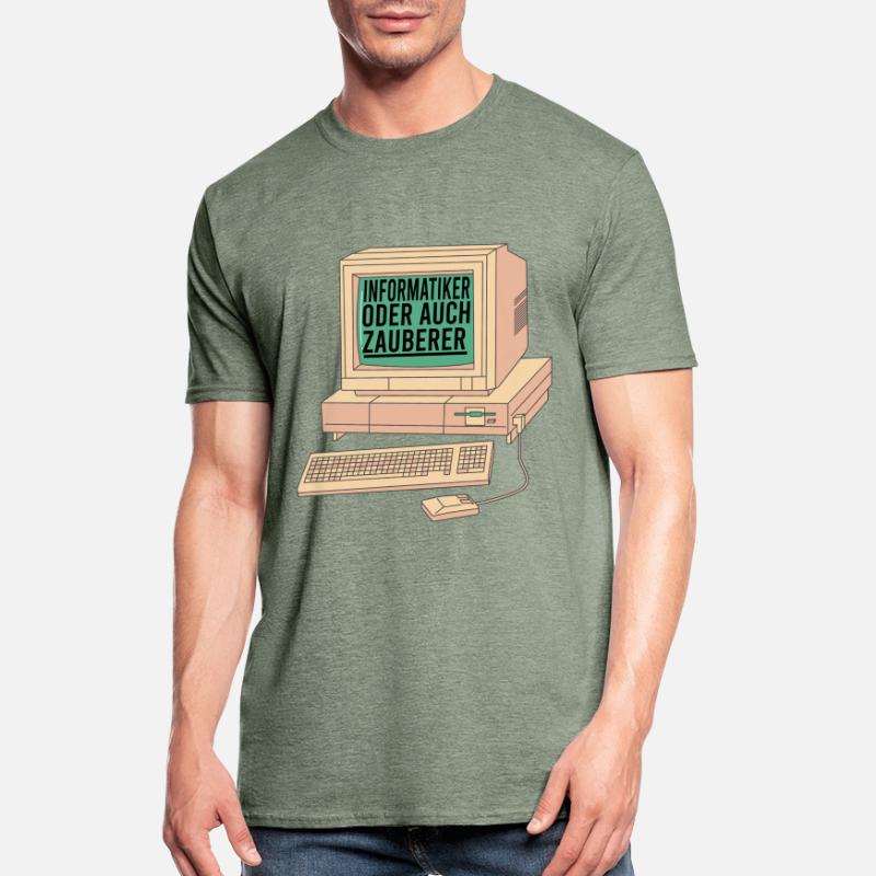informatiker Informatik Computer Programmierer Unisex Polycotton T-Shirt