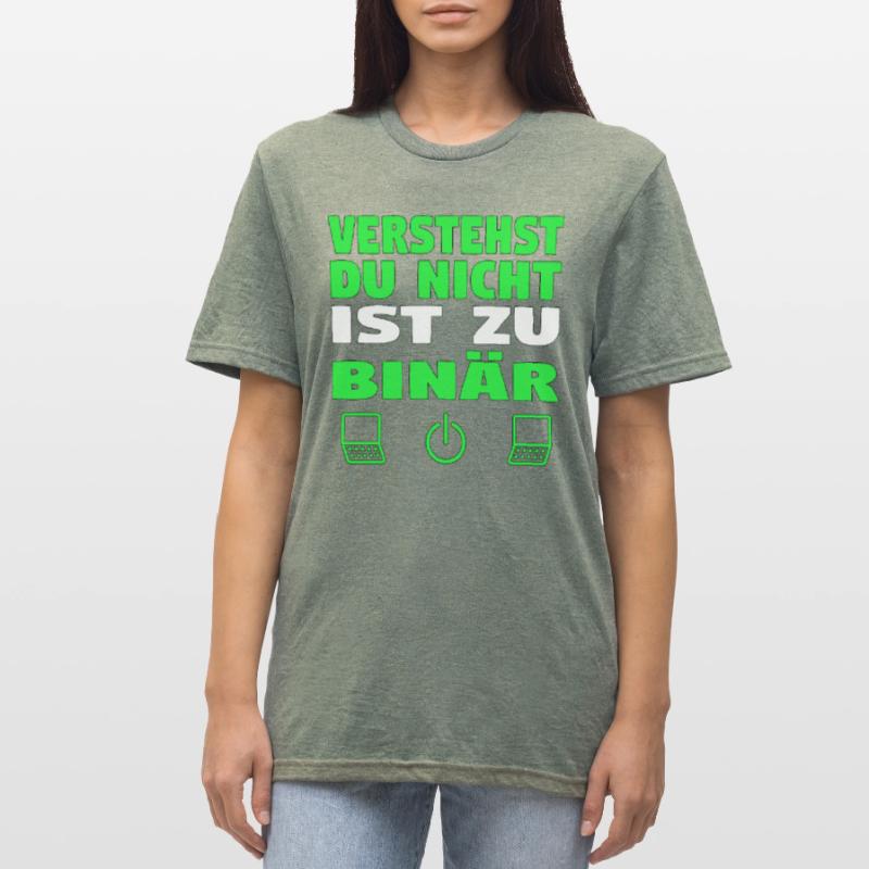Informatik Computer Programmierer Entwickler Coder Unisex Polycotton T-Shirt