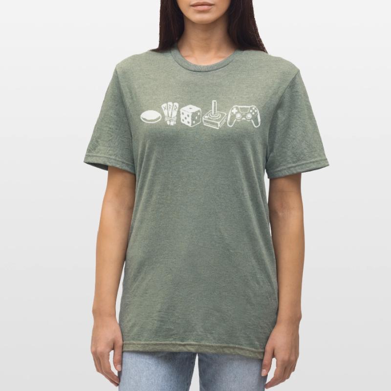 Controller Evolution | Gamers Unisex Polycotton T-Shirt