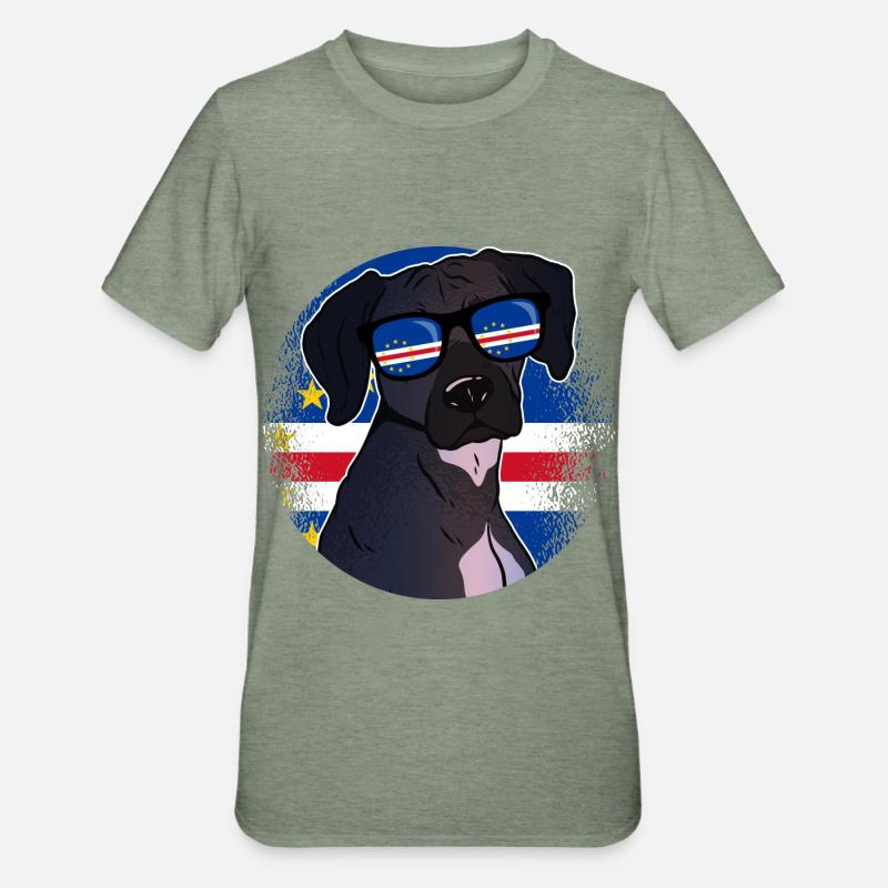 Cap Vert - T-shirt polycoton Unisexe - vert kaki chiné