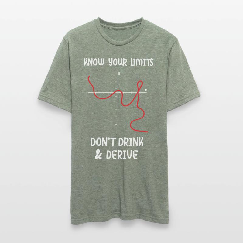 Maths Maths Professeurs de maths Maths T-shirt polycoton Unisexe