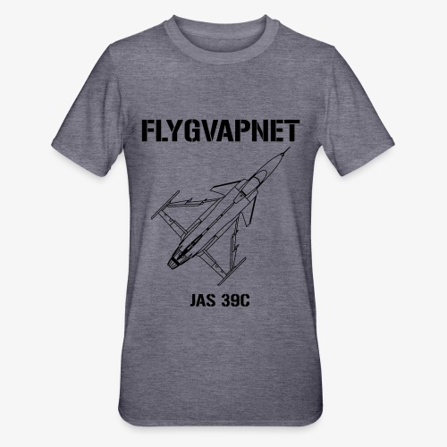 Flygvapnet JAS 39 - Polycotton-T-shirt unisex
