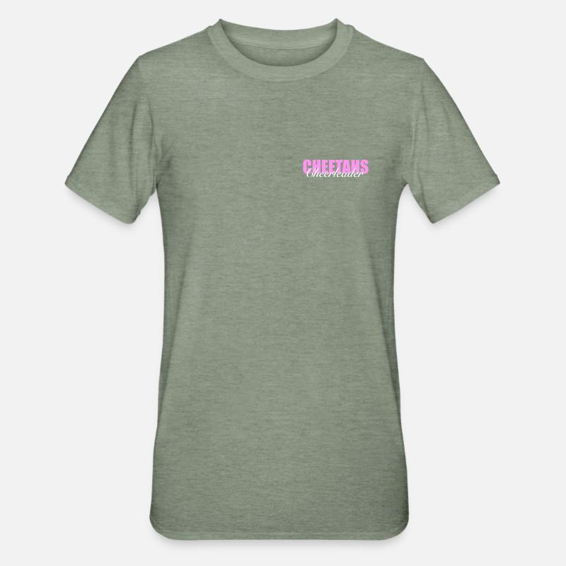 Logo (devant) - T-shirt polycoton Unisexe - vert kaki chiné