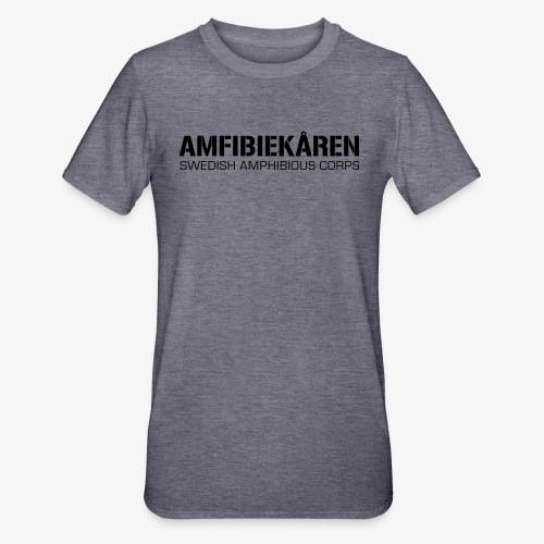 Amfibiekåren -Swedish Amphibious Corps - Polycotton-T-shirt unisex