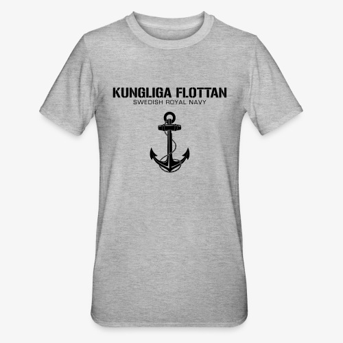 Kungliga Flottan - Swedish Royal Navy - ankare - Polycotton-T-shirt unisex