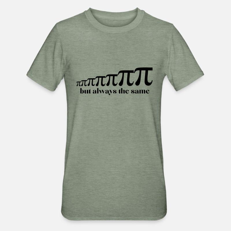 Évolution du numéro IP - T-shirt polycoton Unisexe - vert kaki chiné