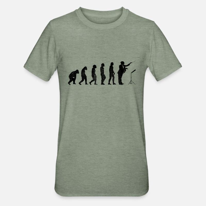 Dirigenten Geschenk Dirigent Musik Dirigieren - Unisex Polycotton T-Shirt - Militärgrün meliert