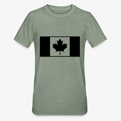 Kanadensisk taktisk flagga - Polycotton-T-shirt unisex
