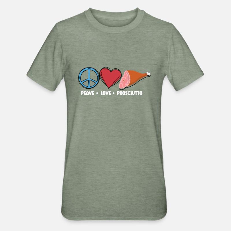 Ham - Unisex Polycotton T-Shirt - heather military green