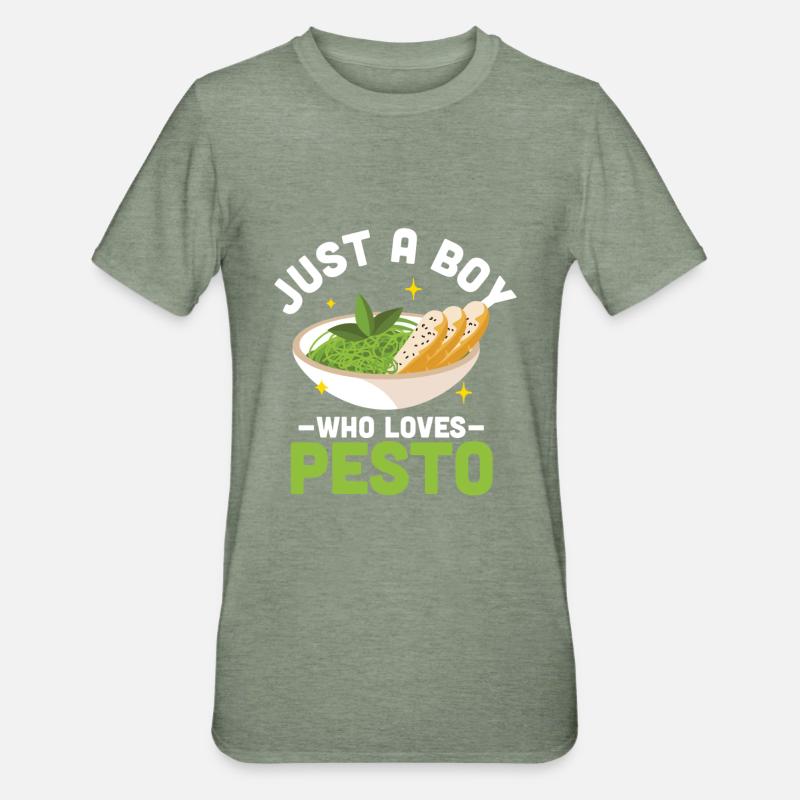Ignames - T-shirt polycoton Unisexe - vert kaki chiné