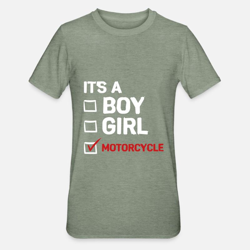 Tiny House - Unisex Polycotton T-Shirt - Militärgrün meliert