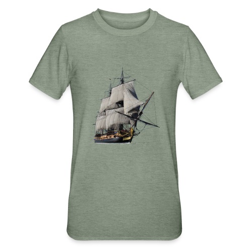 Segelschiff - Unisex Polycotton T-Shirt