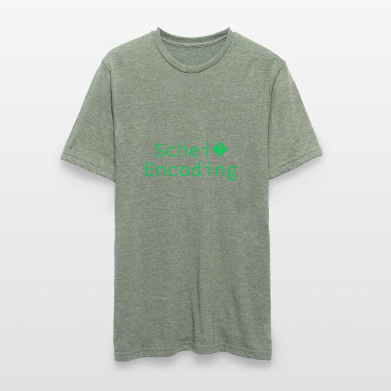 Schei encoding Programming Informatik Geschenk Unisex Polycotton T-Shirt