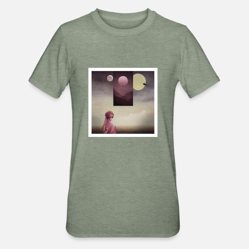 Dune - Unisex Polycotton T-Shirt - heather military green