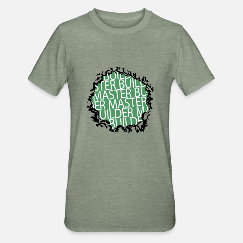 robotics robot engineering biomedical engineering - Unisex Polycotton T-Shirt - Militärgrün meliert
