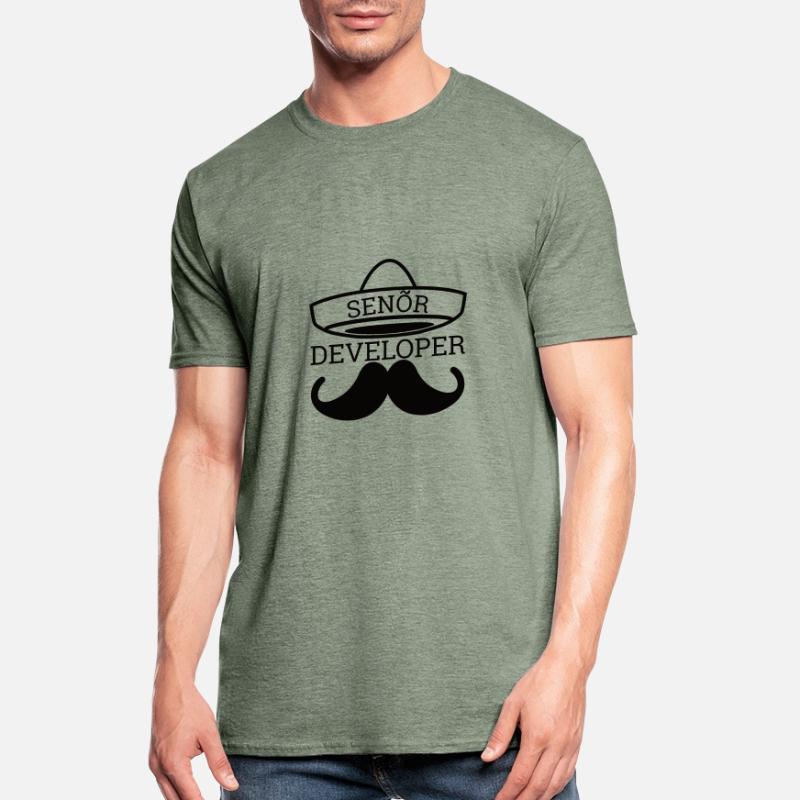 "Senor Developer, Senior Developer" | Programmer Unisex Polycotton T-Shirt