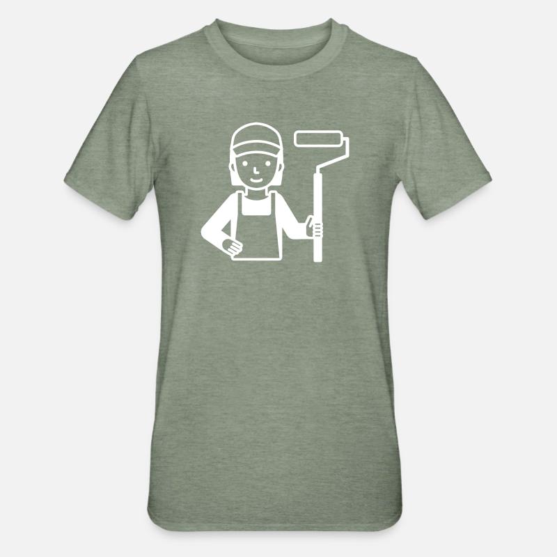 Painter Painter Painter - Unisex Polycotton T-Shirt - heather military green