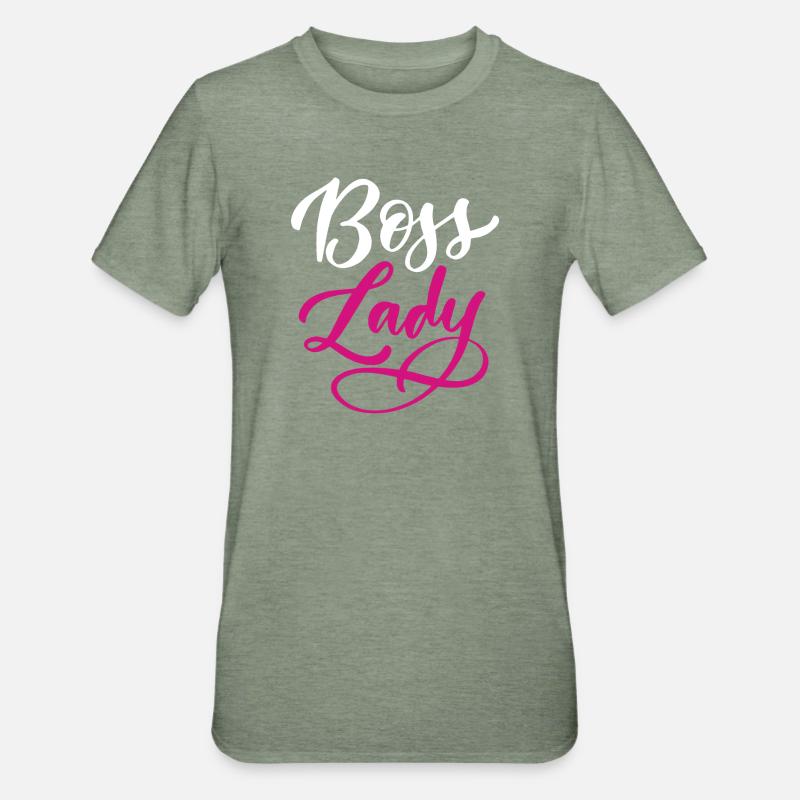 Lady  - Unisex Polycotton T-Shirt - heather military green