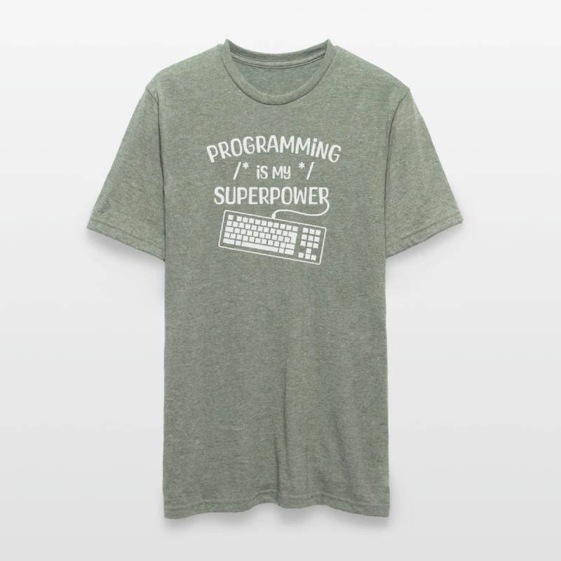 Computerfreak Developer Statement Coden Informatik Unisex Polycotton T-Shirt