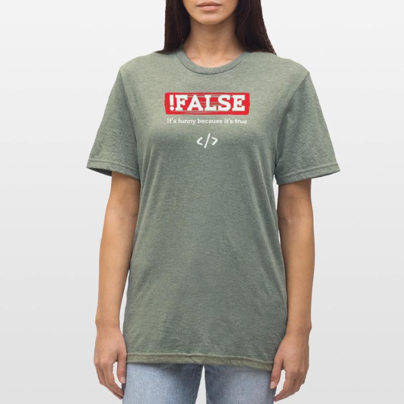 Debug Scripting Statement Développeur Code Nerd T-shirt polycoton Unisexe