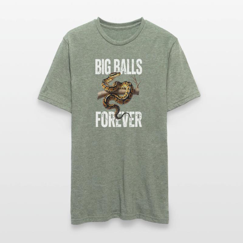 Python roi Serpents Amateurs de terrarium Python T-shirt polycoton Unisexe