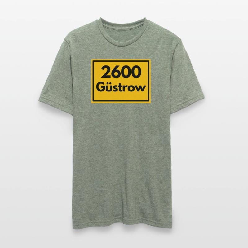 OLD POSTCODE ZIP CODE 2600 GÜSTROW RENAISSANCE Unisex Polycotton T-Shirt