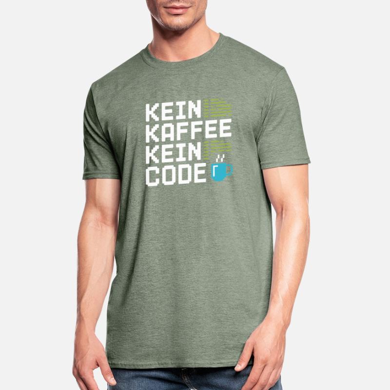 No Coffee No Code Programmer Computer Scientist Unisex Polycotton T-Shirt