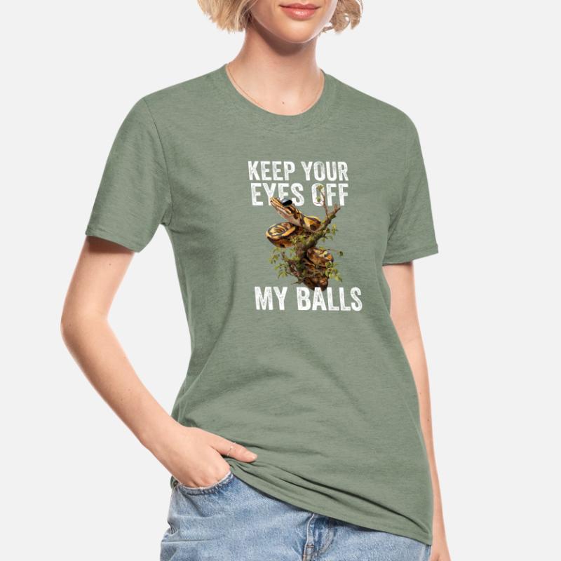 Python roi Serpents Amateurs de terrarium Python T-shirt polycoton Unisexe