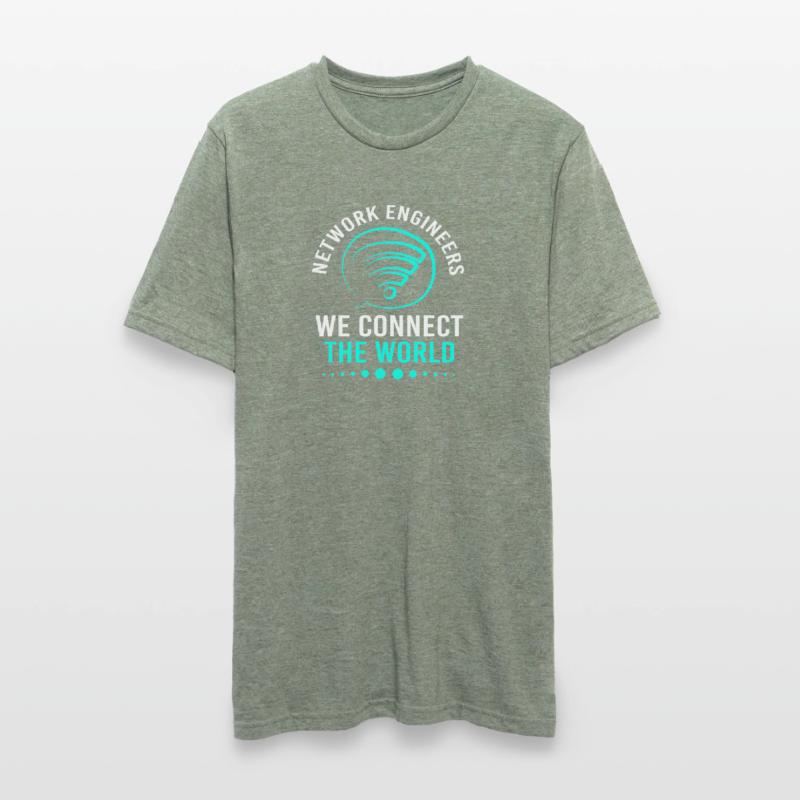 Network Engineer Programmer Computer Scientist Unisex Polycotton T-Shirt