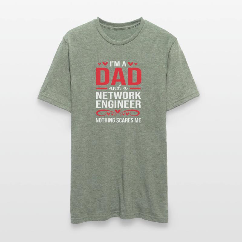 Network Engineer Programmer Computer Scientist Unisex Polycotton T-Shirt