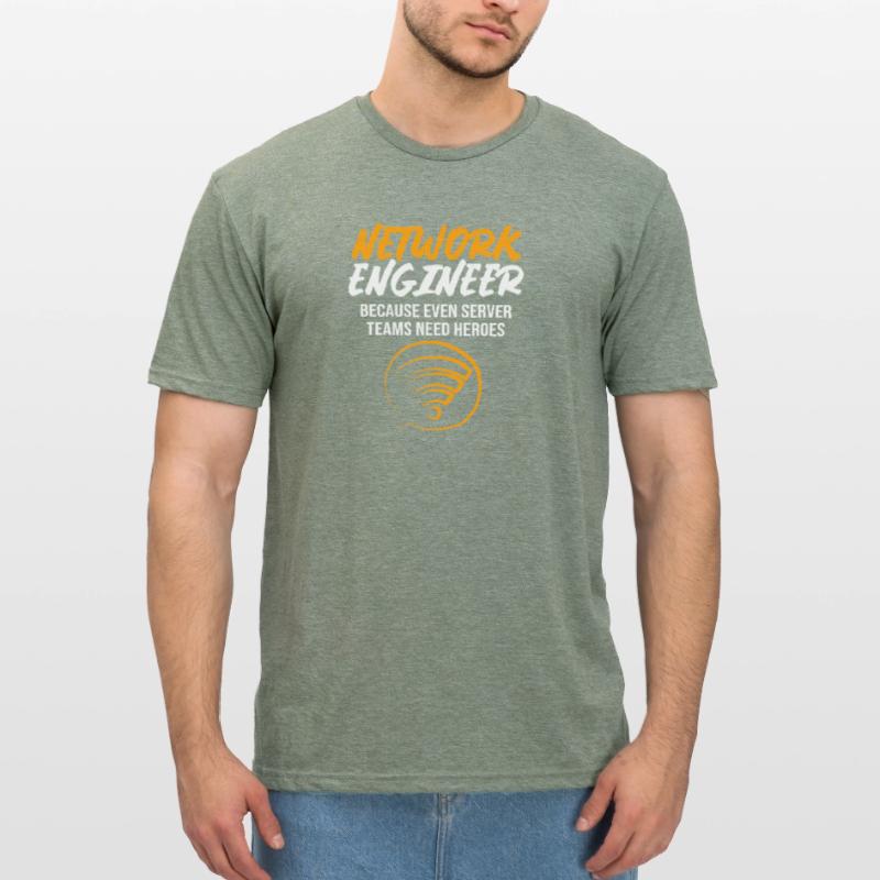 Network Computer Scientist Programmer Admin Unisex Polycotton T-Shirt