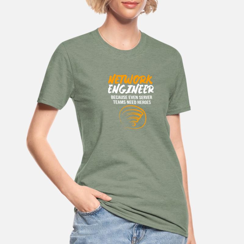 Network Computer Scientist Programmer Admin Unisex Polycotton T-Shirt
