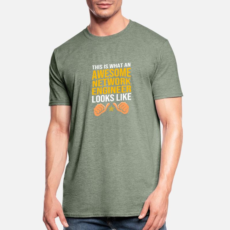 Network Engineer Programmer Computer Scientist Unisex Polycotton T-Shirt