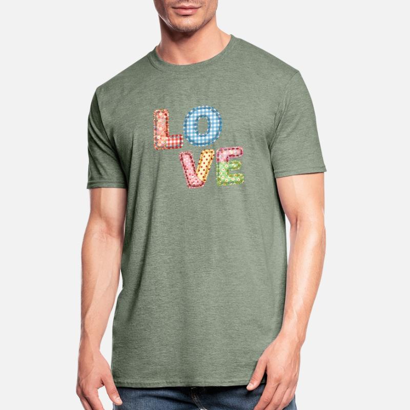 Patchwork Design Patchwork Patchwork Patches colorés T-shirt polycoton Unisexe